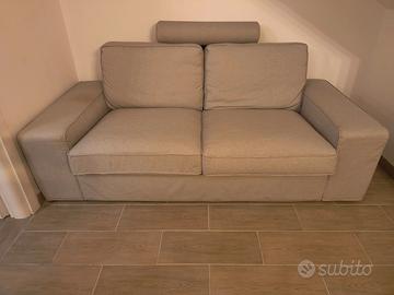 Divano 2 posti ikea modello KIVIK grigio