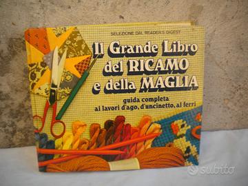 Libro ricamo e maglia Selezione 1980
