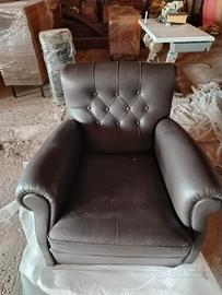 poltrone in pelle