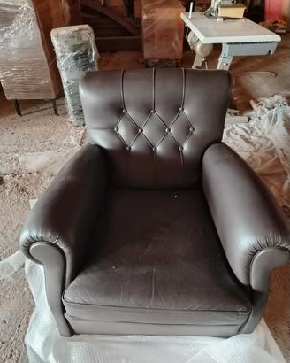 poltrone in pelle