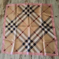 foulard burberry rosa e check