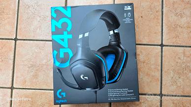 Cuffie Logitech G432 Nuove Sigillate Con Audio 7.1