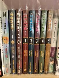 Primi 5 volumi di Mashle + prime due variant