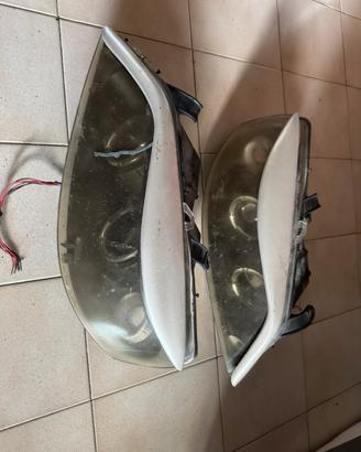 Palpebre fari tuning Opel Astra G SW grigio