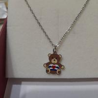 collana donna teddy smaltato 