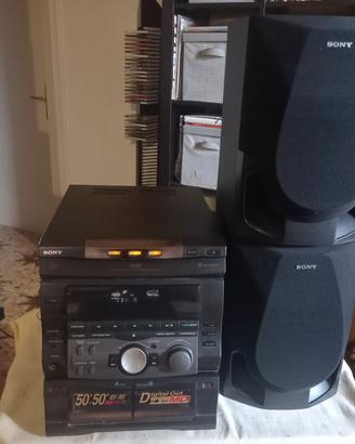 Sistema Sony R 500 con casse