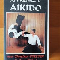 videocassetta VHS Aikido M° Christian Tissier