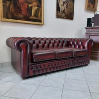 Coppia divano chesterfield