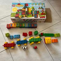 Trenino con numeri Lego duplo 10558