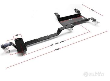 Carrello sposta Moto con "Cavalletto Laterale"