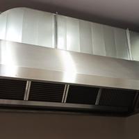 Sistema Completo Cappe Industriali in Acciaio Inox