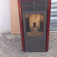Termostufa a pellet  Idropoint 13 kw Edil Kamin