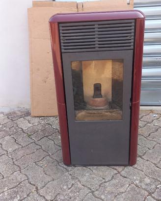 Termostufa a pellet  Idropoint 13 kw Edil Kamin