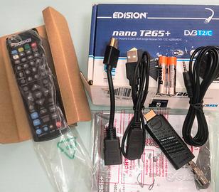 Decoder DVB-T2/C HD EDISION NANO T265+