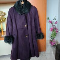 sherling montone originale con collo di volpe