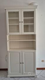 Vetrina Liatorp Ikea bianca 