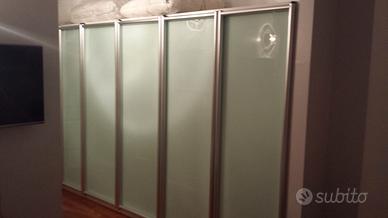 armadio bi laminato bianco 