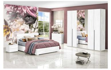 camera da letto completa con letto contenitore 