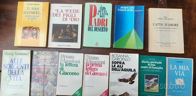Lotto di 9 libri spirituali. Maggioni, Tettamanzi