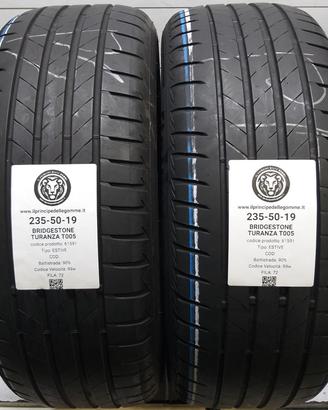 2 GOMME 235 50 19 BRIDGESTONE A61591