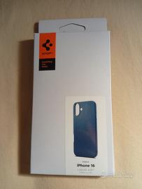 Cover Spigen iPhone 16 Blu