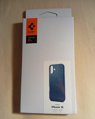 Cover Spigen iPhone 16 Blu
