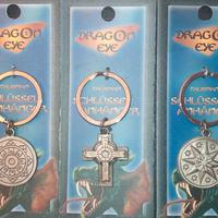 TALISMANO CON PORTACHIAVI IN METALLO 5 SOGGETTI