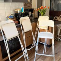 4 sgabelli poeghevoli IKEA