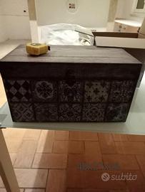 Scatola Contenitore Decorativa in Legno