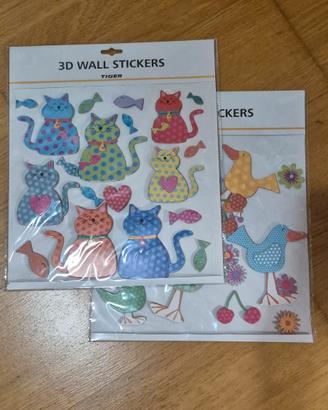 adesivi da parete 3D wall stickers