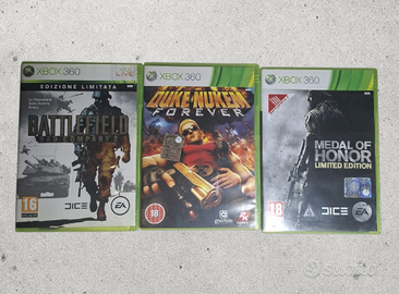Lotto 3 Giochi Xbox 360