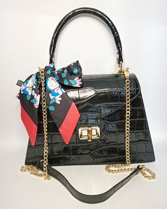 Borsa in Vera Pelle Made in Italy - Stampa Coccodr
