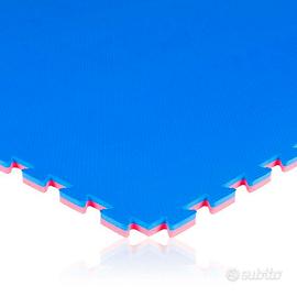 Tatami Eva 3 cm – Rosso-Blu