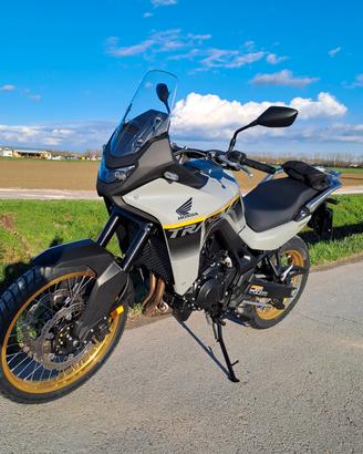 honda transalp 750 nuova + scarico 