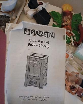 Stufa a pellet  modello Ginevra