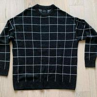 BERSHKA, Maglione Grigio scuro, Taglia M (large)