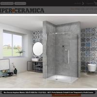 Box Doccia in Cristallo 8mm Iperceramica 70x120