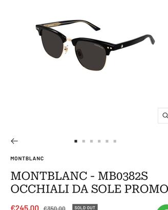 Occhiali Montblanc
