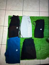 Pantaloni adidas e nike