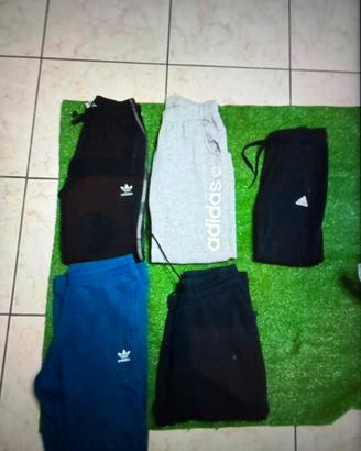 Pantaloni adidas e nike