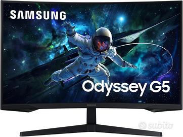 Samsung Odyssey G5 Monitor Gaming 32 Pollici