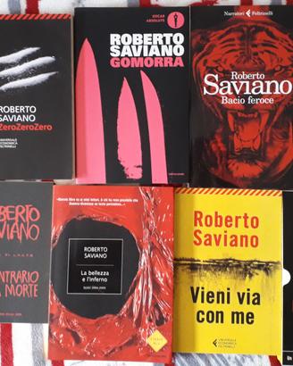 Libri Collezione di Roberto Saviano NUOVI -65%