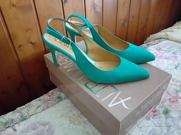 scarpe verde acqua n.37