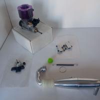 Motore glow plug .26 R/C nitro modellismo auto 1/8