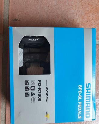 Pedali Shimano 105 R7000 SPD-SL