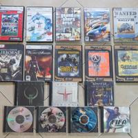 Videogiochi vari per pc windows (14 pz totali)