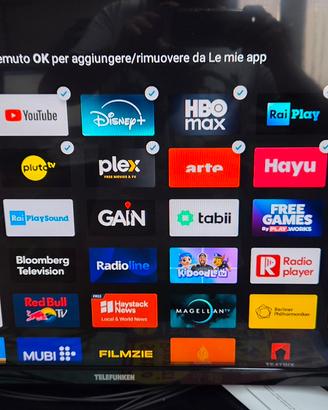 Smart TV Telefunken 32 pollici