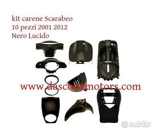 Kit carene Aprilia Scarabeo 50 100 2001 2012 Nero