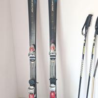 Sci Rossignol Toon con attacchi look
