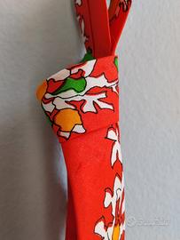 Cravatta Vintage Darling Pura Seta Rossa
